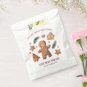 Het draait allemaal om die koekjesruil bedankzakje (Gezegeld)