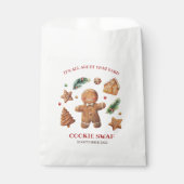 Het draait allemaal om die koekjesruil bedankzakje (Voorkant)