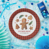 Het draait allemaal om die koekjesruil papieren bordje (Feest)