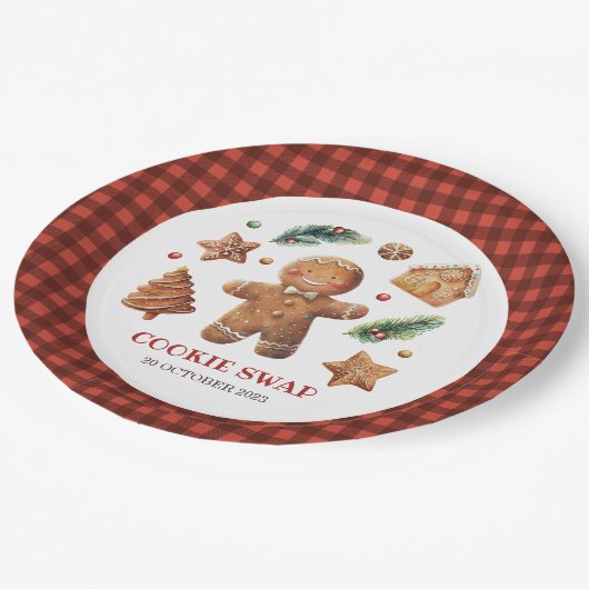 Het draait allemaal om die koekjesruil papieren bordje (Gekanteld)