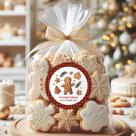 Het draait allemaal om die koekjesruil ronde sticker