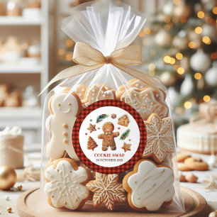 Het draait allemaal om die koekjesruil ronde sticker