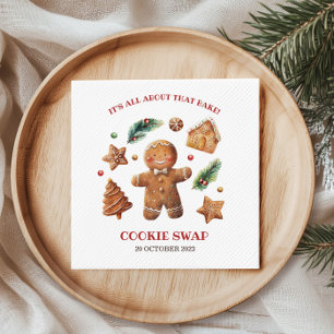 Het draait allemaal om die koekjesruil servet