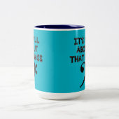 Het draait allemaal om die Mok. Tweekleurige Koffiemok (Center)