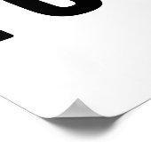 Het draait allemaal om focus : Zelf Motivatie quot Poster (Hoek)