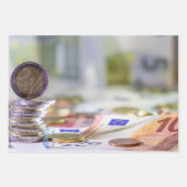 Het draait allemaal om geld! inpakpapier vel (Voorkant 3)