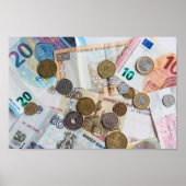 Het draait allemaal om geld! poster (Voorkant)