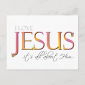 Het draait allemaal om hem Briefkaarten (Voorkant)