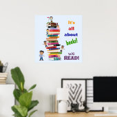 Het draait allemaal om het Poster Boeken (Thuiskantoor)