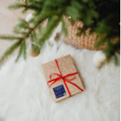 Het draait allemaal om Jezus – Kerststicker #13 Vierkante Sticker