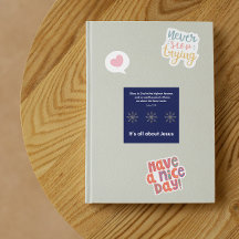 Het draait allemaal om Jezus – Kerststicker #13