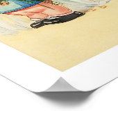 Het draait allemaal om liefde.  Art Print (Hoek)