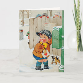 Het draait allemaal om liefde. Art Valentijnsdag Feestdagen Kaart