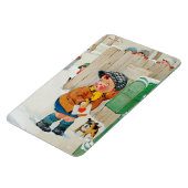 Het draait allemaal om liefde.  Art Valentijnsdag Magneet (Linkerzijde)