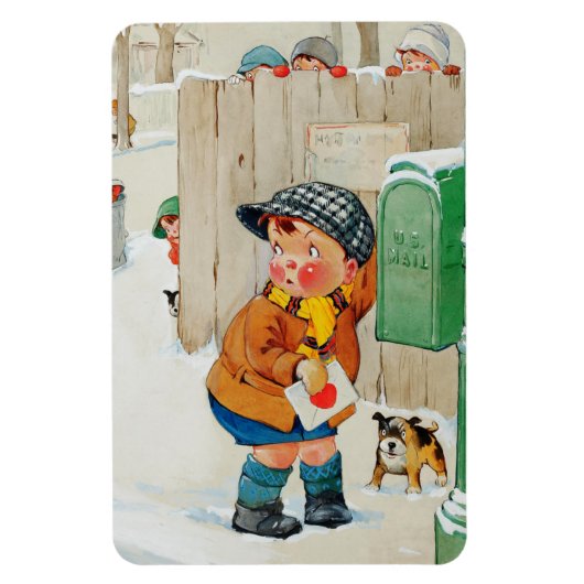 Het draait allemaal om liefde.  Art Valentijnsdag Magneet (Verticaal)