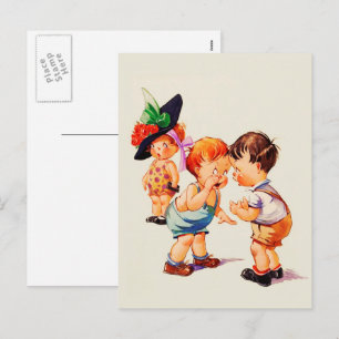 Het draait allemaal om liefde. kunst feestdagenkaart