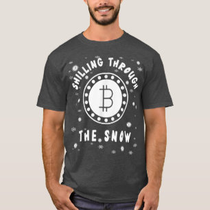 Het dragen door de sneeuwmunt van de bittere munt t-shirt