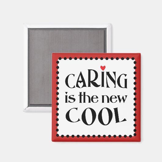 Het dragen is de nieuwe COOL Magneet (Voorkant / Achterkant)