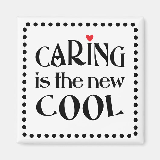 Het dragen is de nieuwe COOL Magneet (Voorkant)