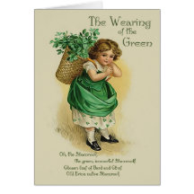 Het dragen van de groene