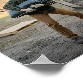 Het dragen van de kolen poster (Hoek)