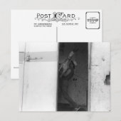 Het dragen van de Paard Briefkaart (Voorkant / Achterkant)