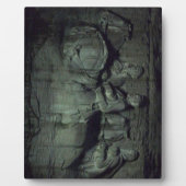 Het dragen van de steenberg in Georgië 's nachts Fotoplaat (Voorkant)