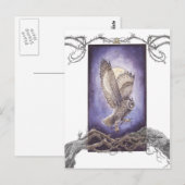 Het dragen van drie Hallow Rings Briefkaart (Voorkant / Achterkant)