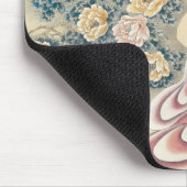 Het dragen van een ventilator in het hoofd muismat (Hoek)