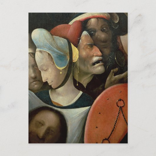 Het dragen van het Kruis met drie gezichten Briefkaart (Voorkant)