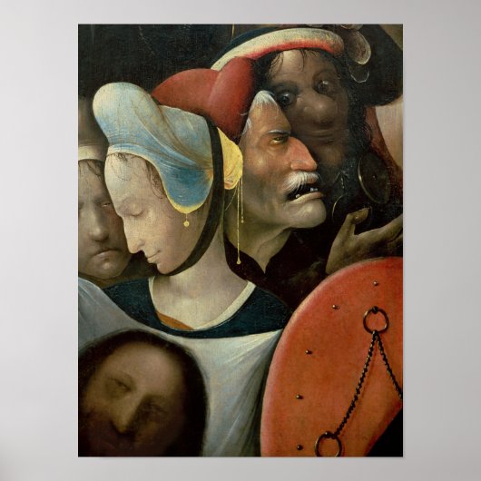 Het dragen van het Kruis met drie gezichten Poster (Voorkant)