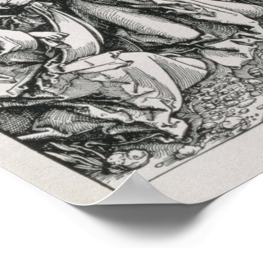 Het dragen van het kruis poster (Hoek)