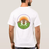 Het dragen van Kinder T-shirt (Achterkant)