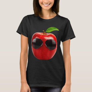 Het dragen van Sungles Grappige Fruit Liefhebber K T-shirt