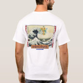 Het Dragon-shirt van BSN Bodysurfkleding T-shirt (Achterkant)