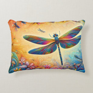Het Dragonfly's Journey Sierkussen Accent Kussen