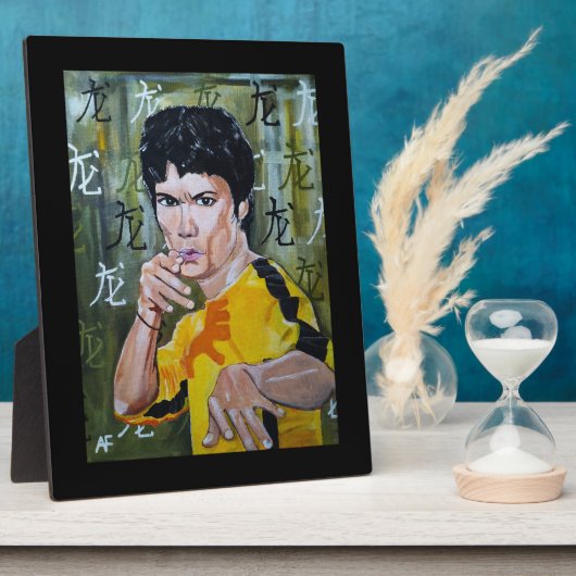 Het draken schilderij door Alfred Fox Fotoplaat (Zijkant)