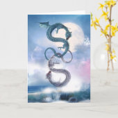 het drakenduel kaart (Gele Bloem)