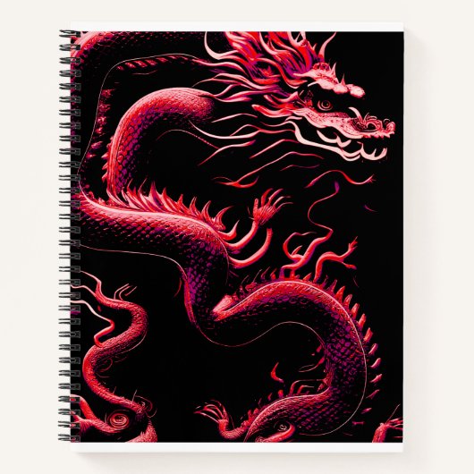 Het drakenrode Notitieboek (Voorkant)
