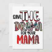 Het drama kaart (Achterkant)