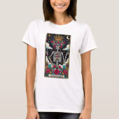 Het drama Queen Skeleton Tarot T-shirt (Voorkant)