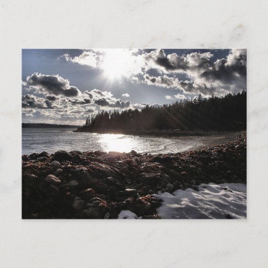 Het Drama van het strand Briefkaart (Voorkant)