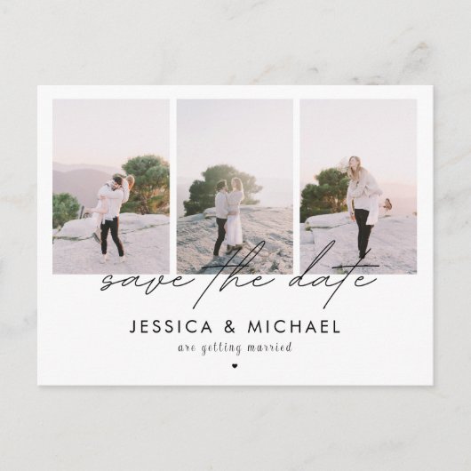 Het dramatische Manuscript 3 Foto collage sparen d Briefkaart (Voorkant)