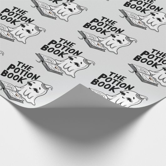 Het drankboek voor Halloween Cadeaupapier (Hoek)