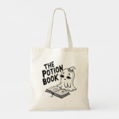 Het drankboek voor Halloween Tote Bag (Achterkant)