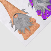 Het driekwart-papier van de Halloween Gnomen Tissuepapier (Detail)