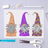 Het driekwart-papier van de Halloween Gnomen Tissuepapier (Craft)