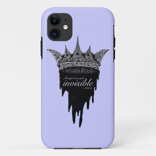 Het Drijven Kroon met Tekst - v2 Case-Mate iPhone Case (Achterkant)