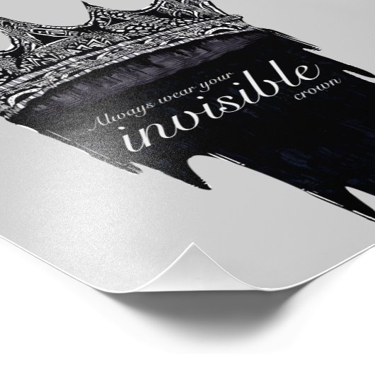 Het Drijven Kroon met Tekst - v2 Foto Afdruk (Hoek)