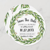 Het drijven Wilde Wreath Weddenschap sparen de Dat Kaart (Voorkant / Achterkant)